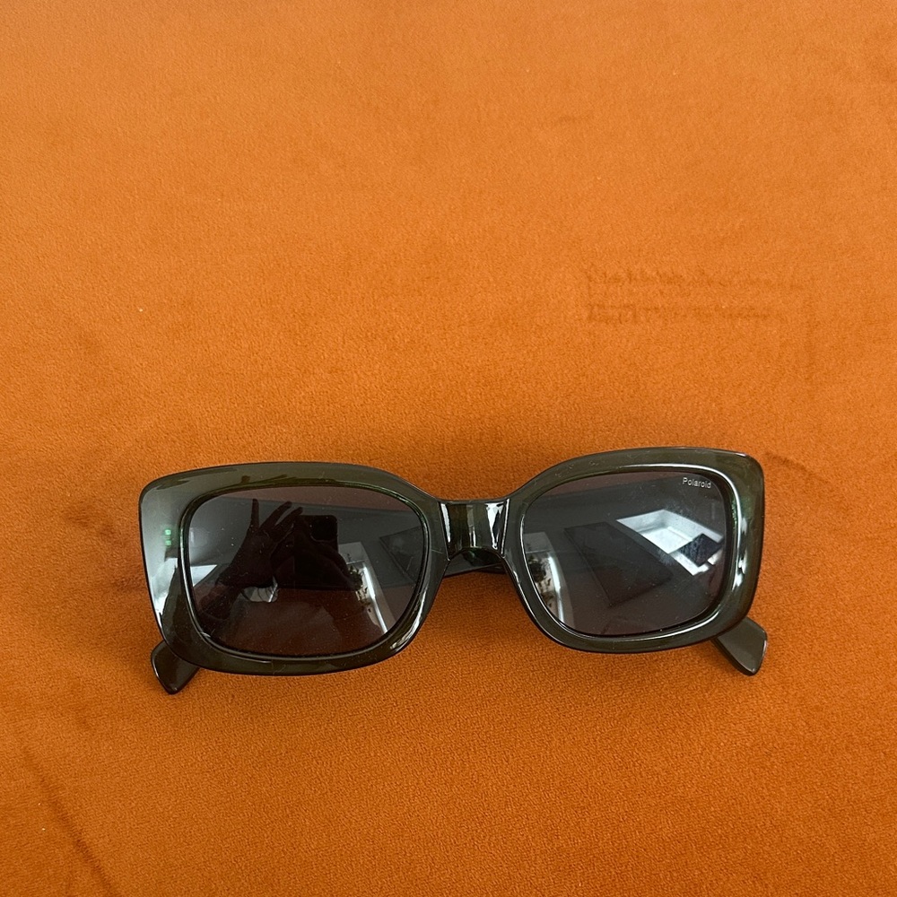 Polaroid olive green sunglasses